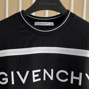 Givenchy Black and White Short Sleeve Tee